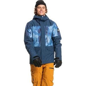 Quicksilver Snow Mission Printed Block Jacket